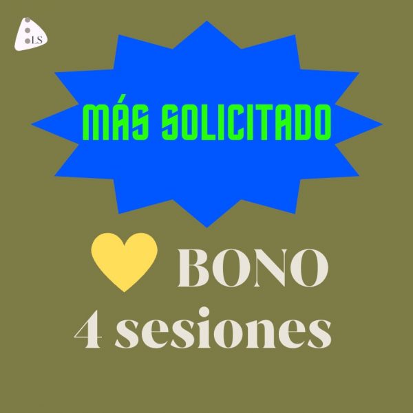 Bono de terapia 4 sesiones